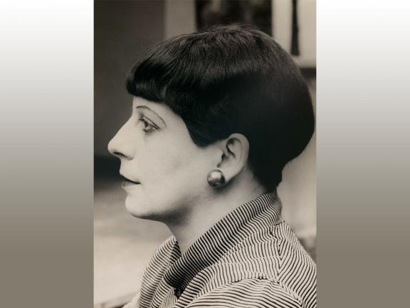 portrait photograph of Florence Henri