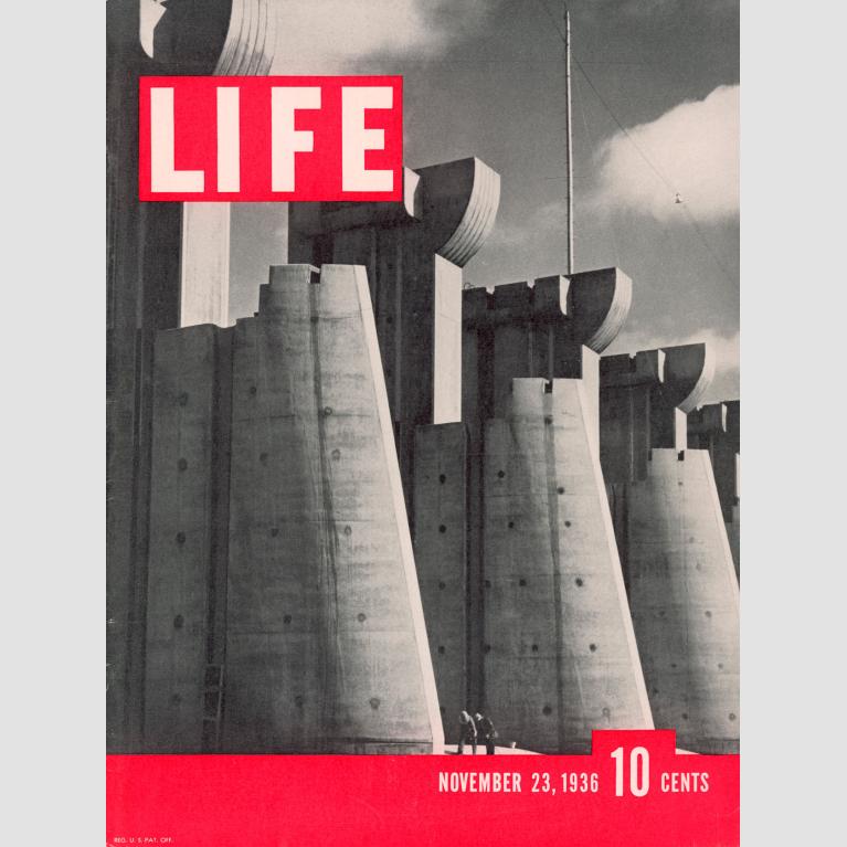 The cover of Life Magazine from November 23, 1936.