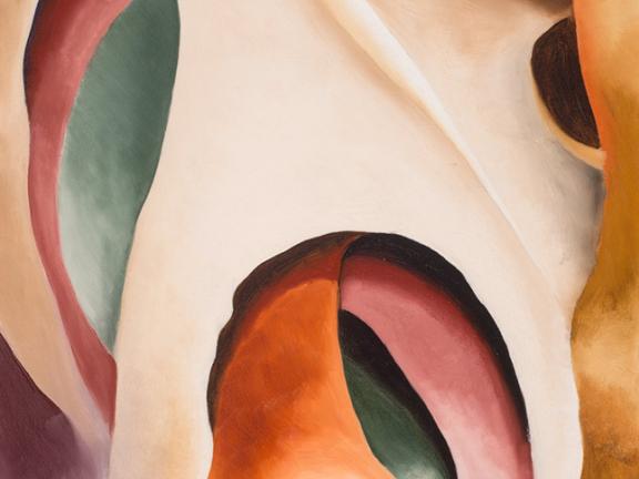Georgia O'Keeffe,, Leaf Motif No. 2, 1924