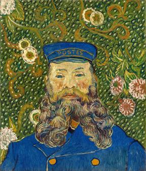 Painting of The Postman Joseph Roulin