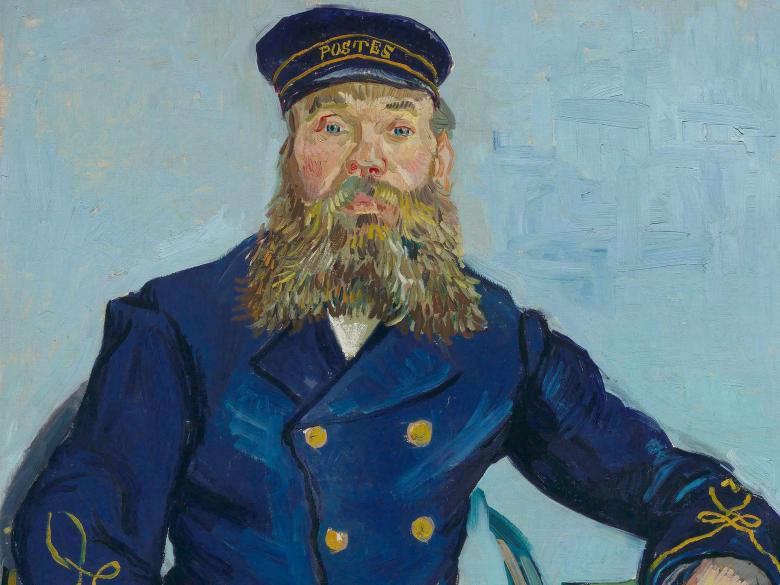 Painting of the Postman Joseph Roulin